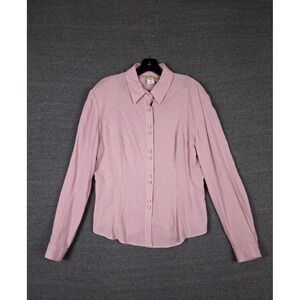 New Frontier Womens‎ Shirt M Pink Western Reenactment Costume Prairie Vintage